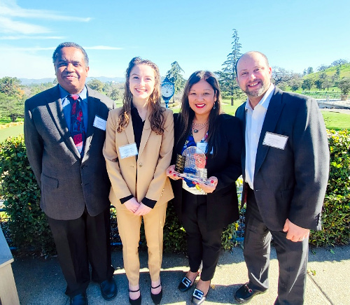 M.S. Domingo Law Group team receiving 2022 Diversity Award